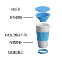 Porcelain Mug With Tea Funnel